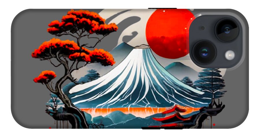 Mount Fuji Japanese Landscape - Phone Case