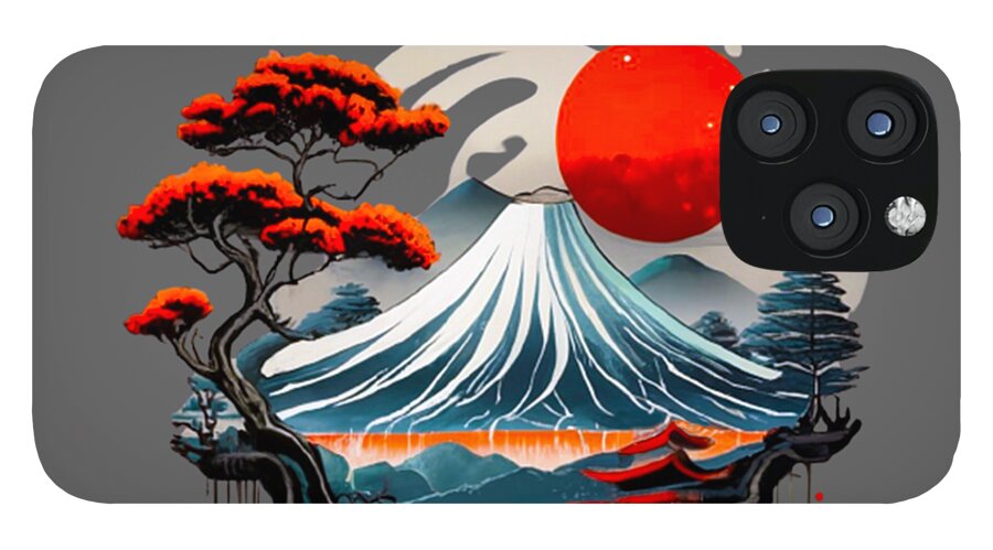 Mount Fuji Japanese Landscape - Phone Case