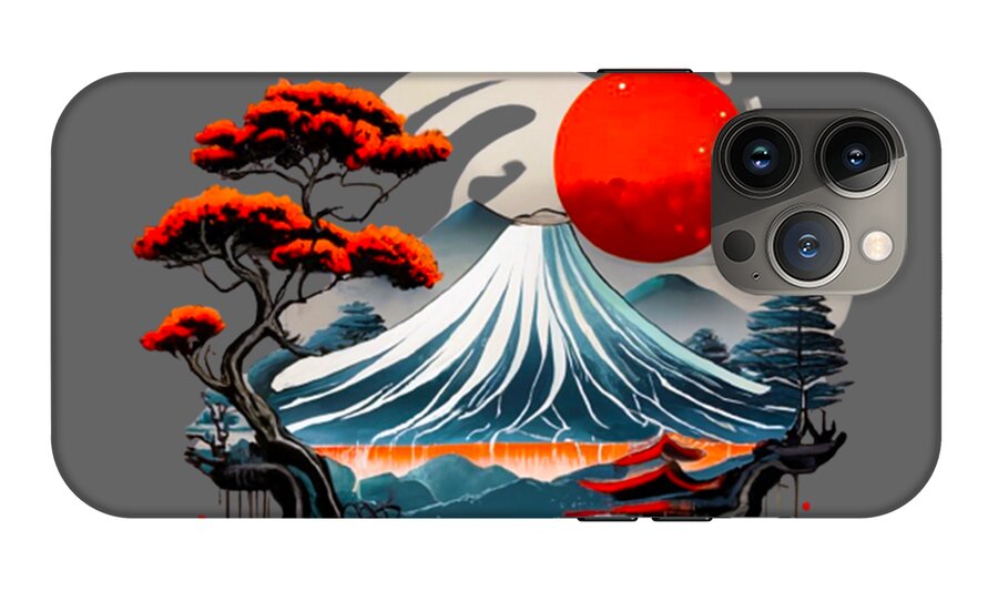 Mount Fuji Japanese Landscape - Phone Case