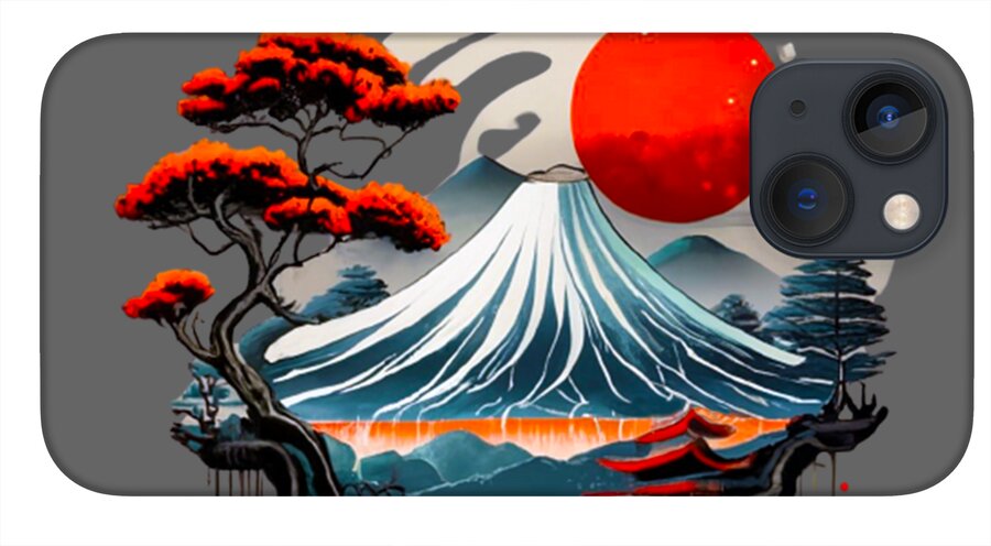 Mount Fuji Japanese Landscape - Phone Case