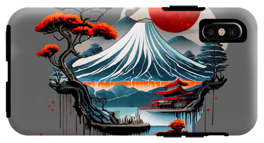 Mount Fuji Japanese Landscape - Phone Case