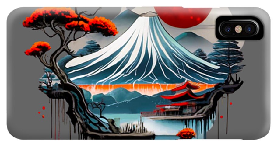 Mount Fuji Japanese Landscape - Phone Case