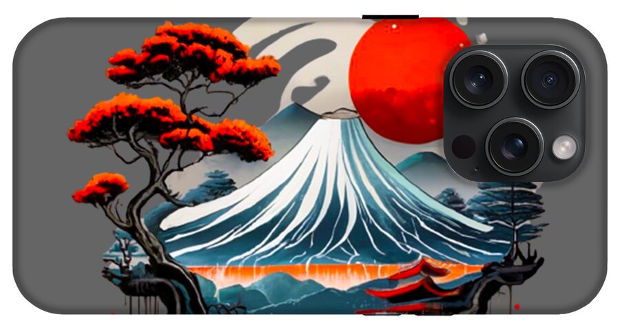 Mount Fuji Japanese Landscape - Phone Case