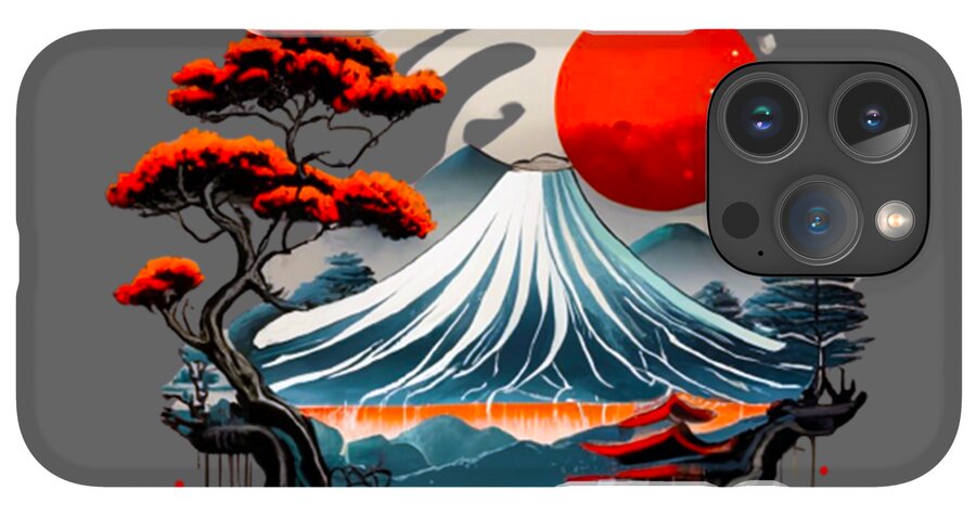 Mount Fuji Japanese Landscape - Phone Case