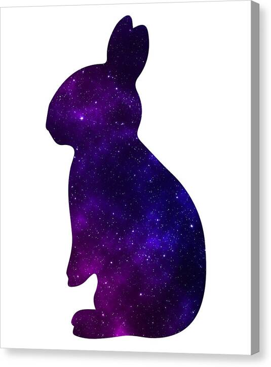 My Bunny Valentine Cute Rabbit - Canvas Print