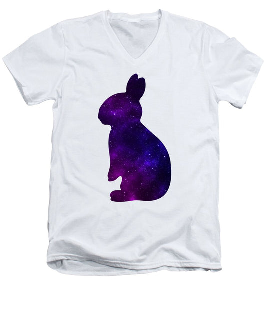 My Bunny Valentine Cute Rabbit - Men's V-Neck T-Shirt