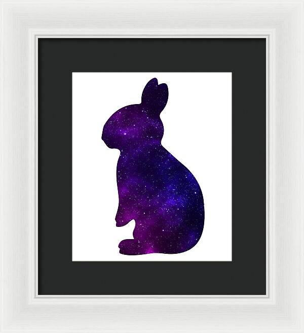 My Bunny Valentine Cute Rabbit - Framed Print