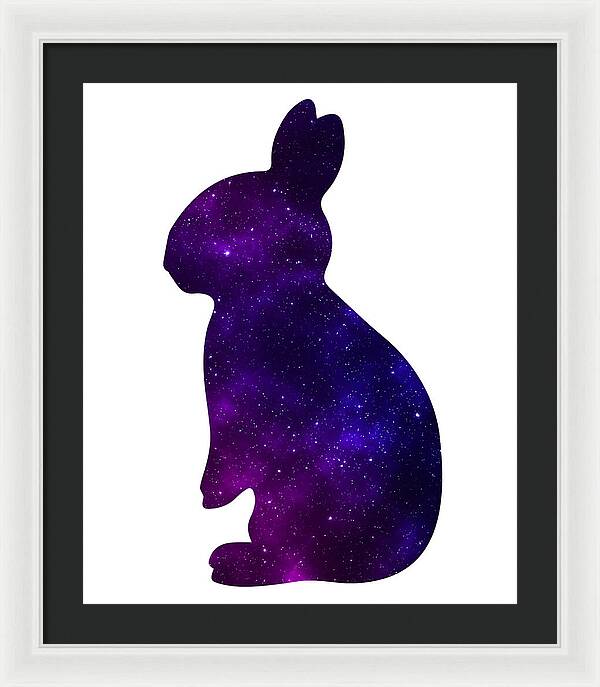 My Bunny Valentine Cute Rabbit - Framed Print