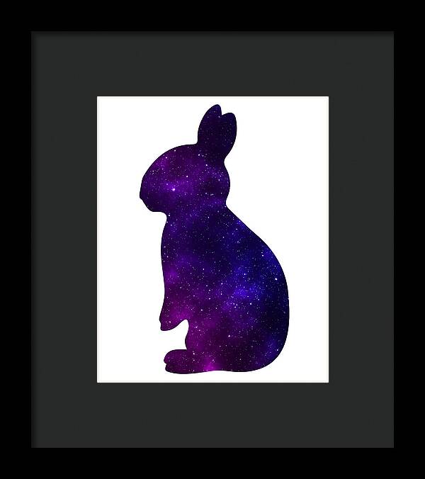 My Bunny Valentine Cute Rabbit - Framed Print