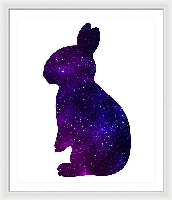My Bunny Valentine Cute Rabbit - Framed Print