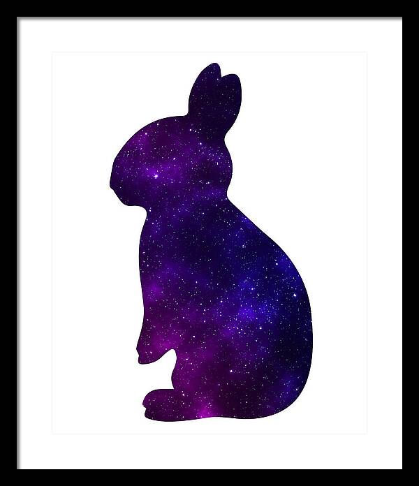 My Bunny Valentine Cute Rabbit - Framed Print
