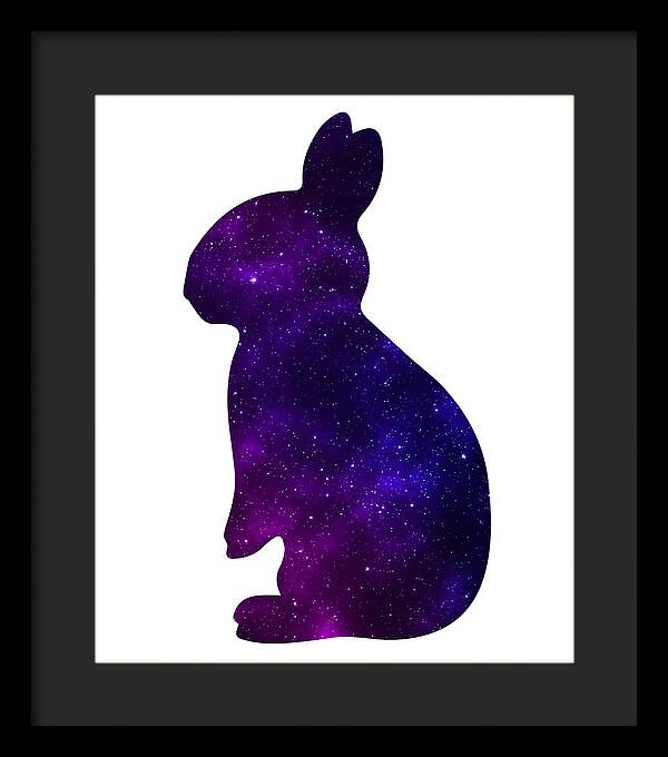 My Bunny Valentine Cute Rabbit - Framed Print