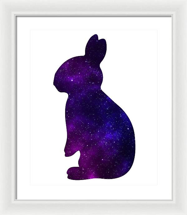 My Bunny Valentine Cute Rabbit - Framed Print