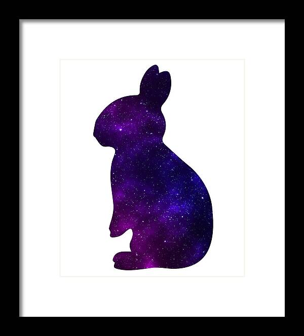 My Bunny Valentine Cute Rabbit - Framed Print