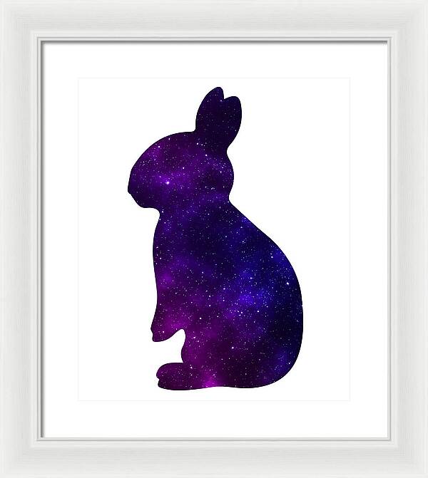 My Bunny Valentine Cute Rabbit - Framed Print
