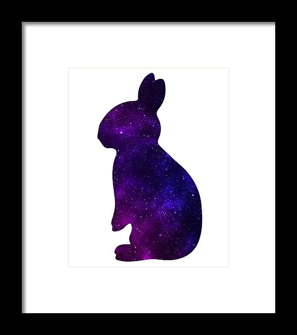 My Bunny Valentine Cute Rabbit - Framed Print