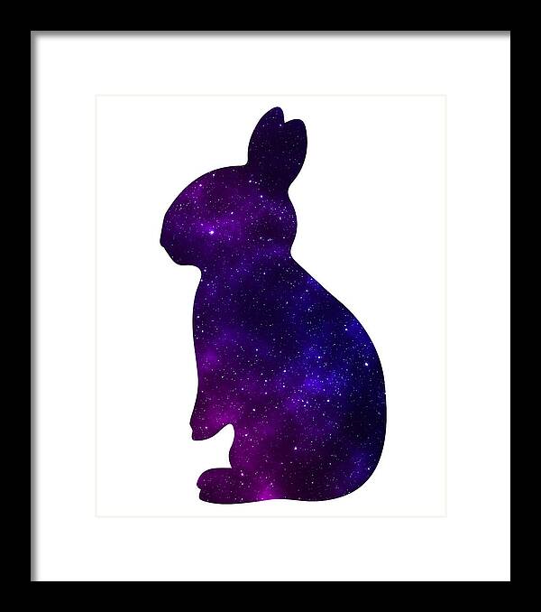My Bunny Valentine Cute Rabbit - Framed Print