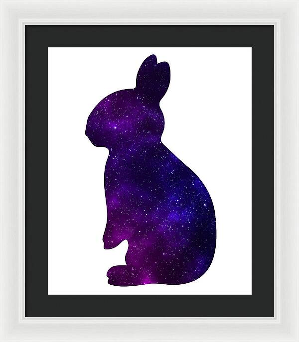 My Bunny Valentine Cute Rabbit - Framed Print