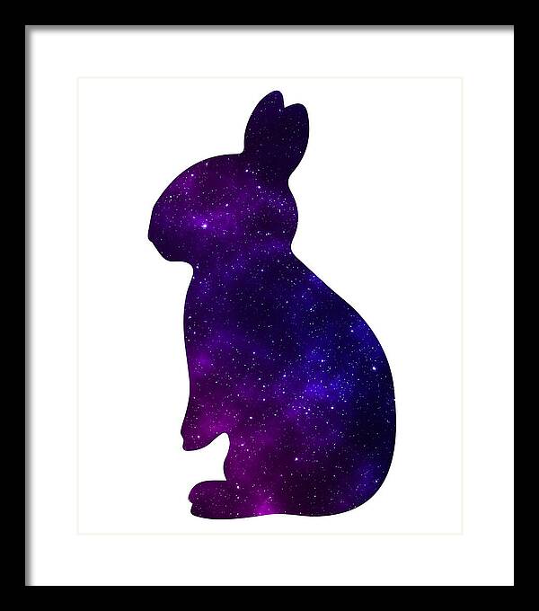 My Bunny Valentine Cute Rabbit - Framed Print
