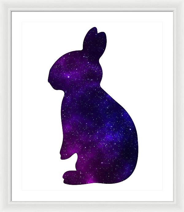 My Bunny Valentine Cute Rabbit - Framed Print