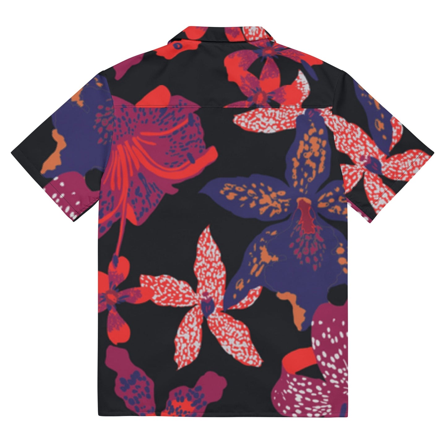 Night Flowers Unisex button shirt