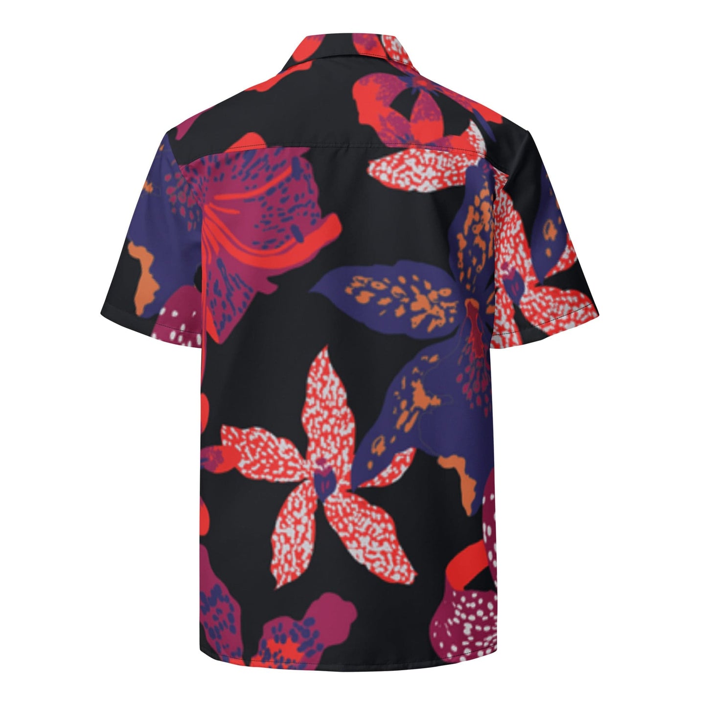 Night Flowers Unisex button shirt