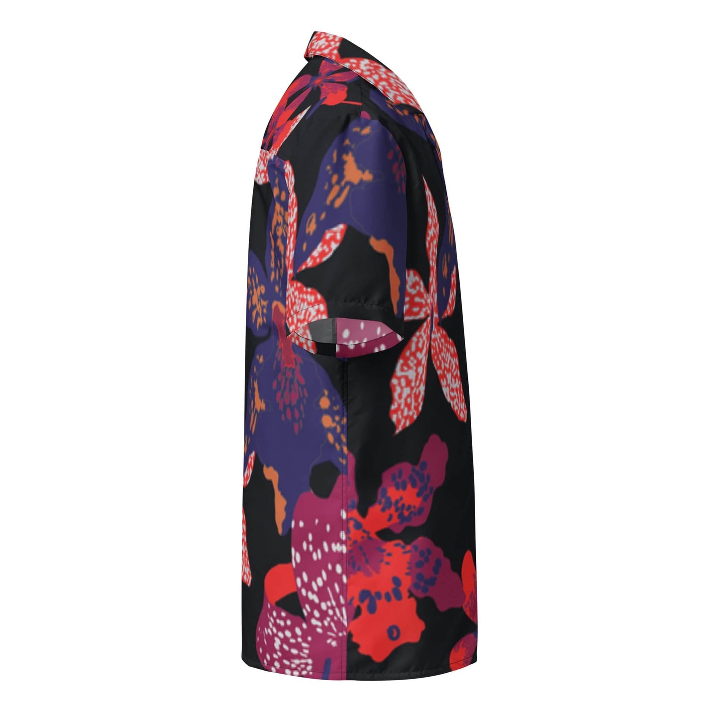 Night Flowers Unisex button shirt