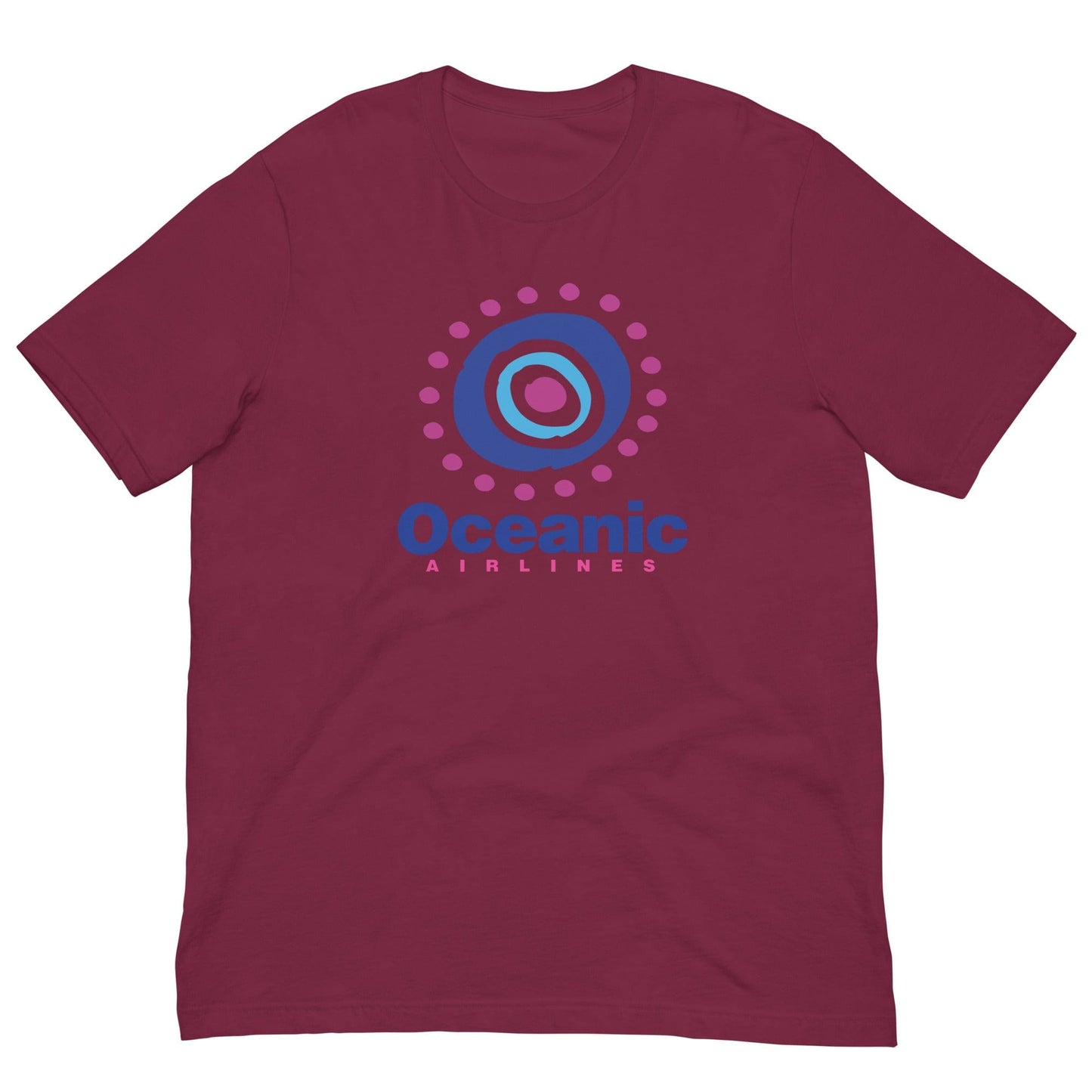 Oceanic T-shirt Maroon / XS