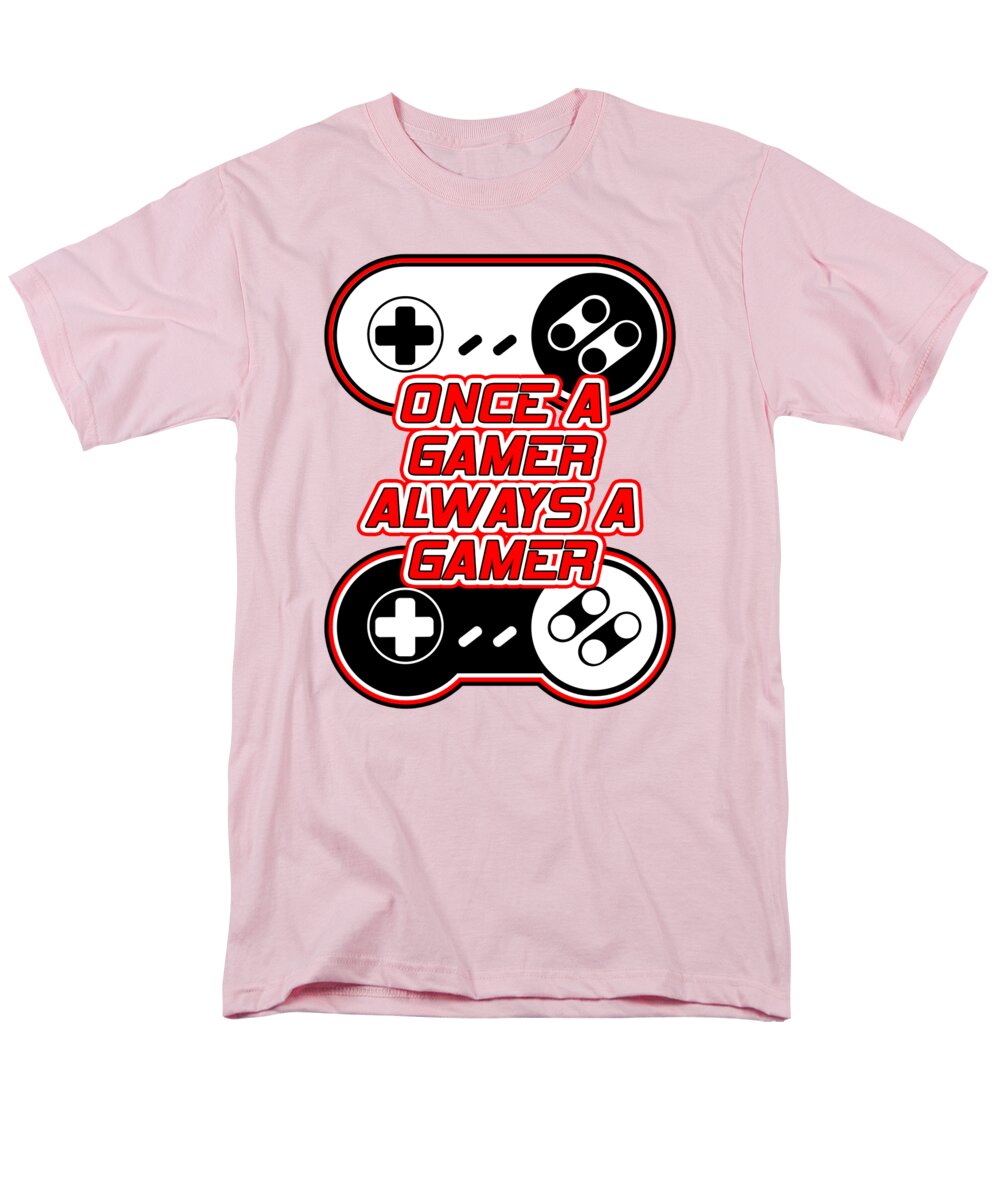 Once a Gamer, Always a Gamer - Men's T-Shirt (Regular Fit)