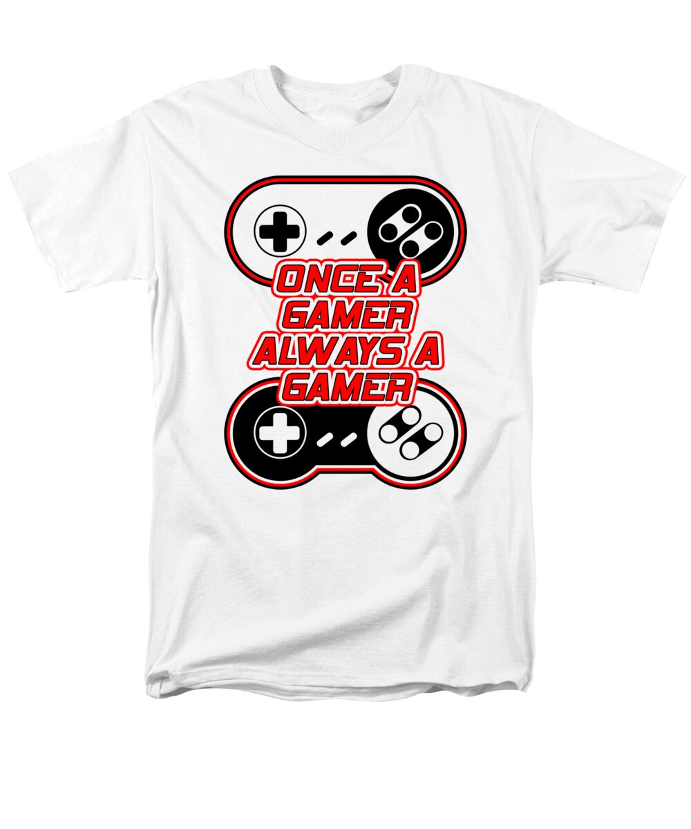 Once a Gamer, Always a Gamer - Men's T-Shirt (Regular Fit)