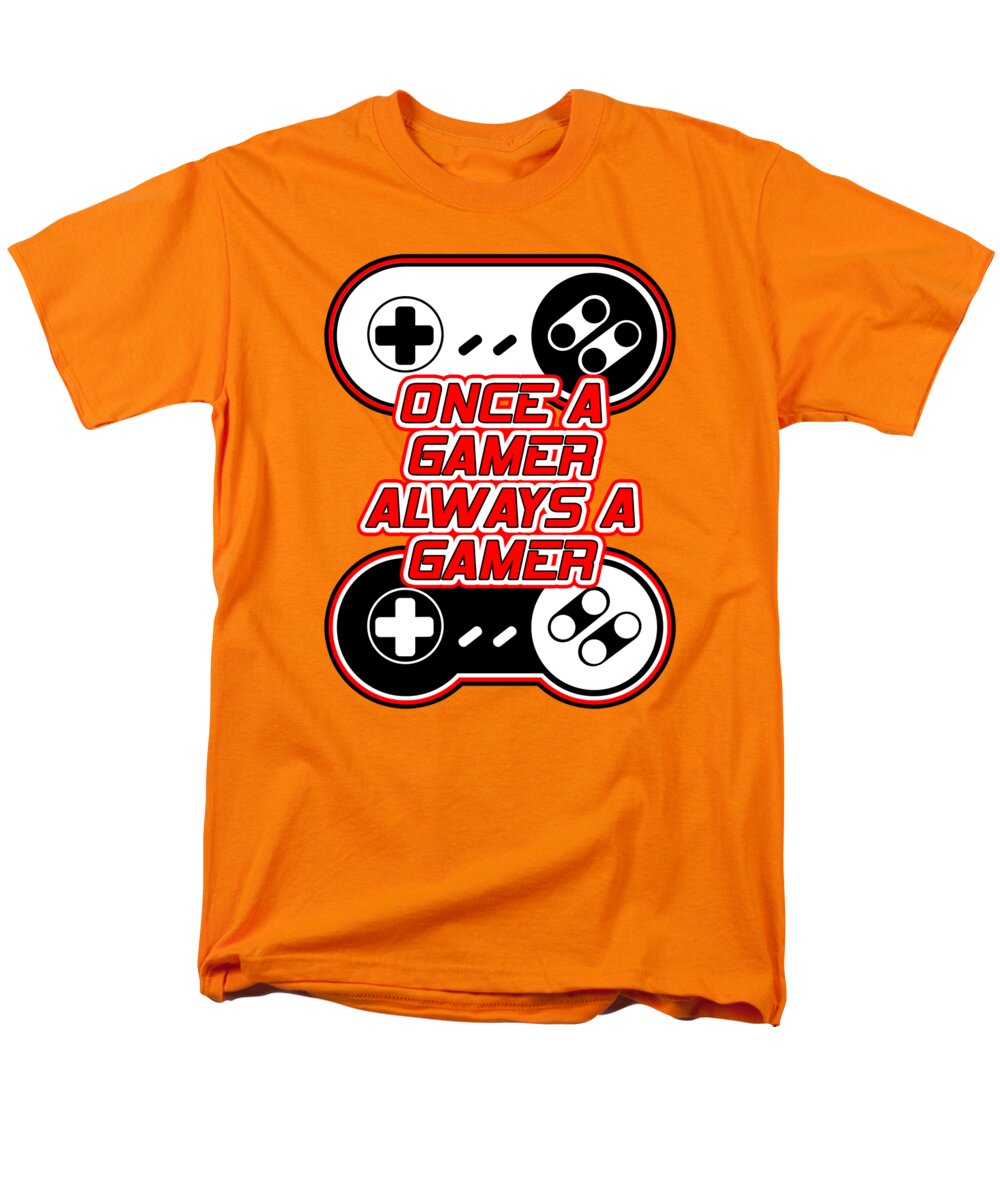 Once a Gamer, Always a Gamer - Men's T-Shirt (Regular Fit)