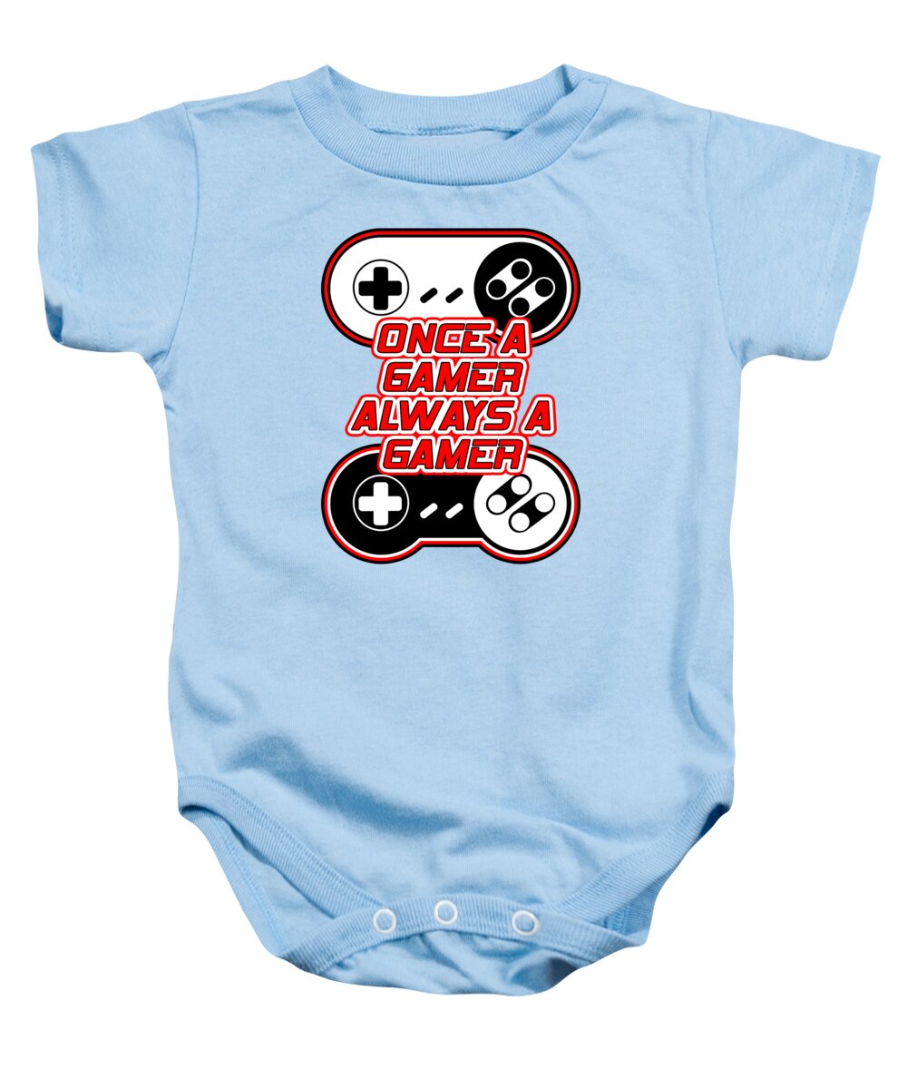 Once a Gamer, Always a Gamer - Baby Onesie