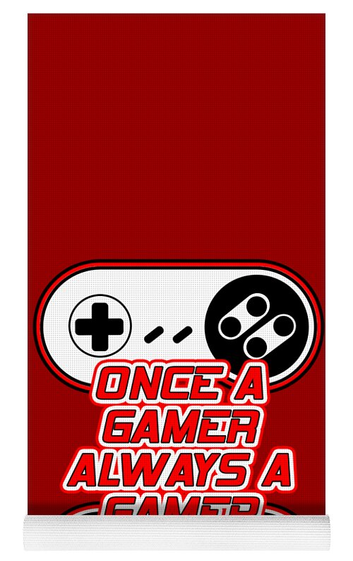 Once a Gamer, Always a Gamer - Yoga Mat