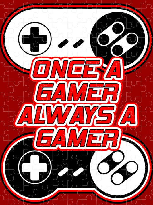 Once a Gamer, Always a Gamer - Puzzle