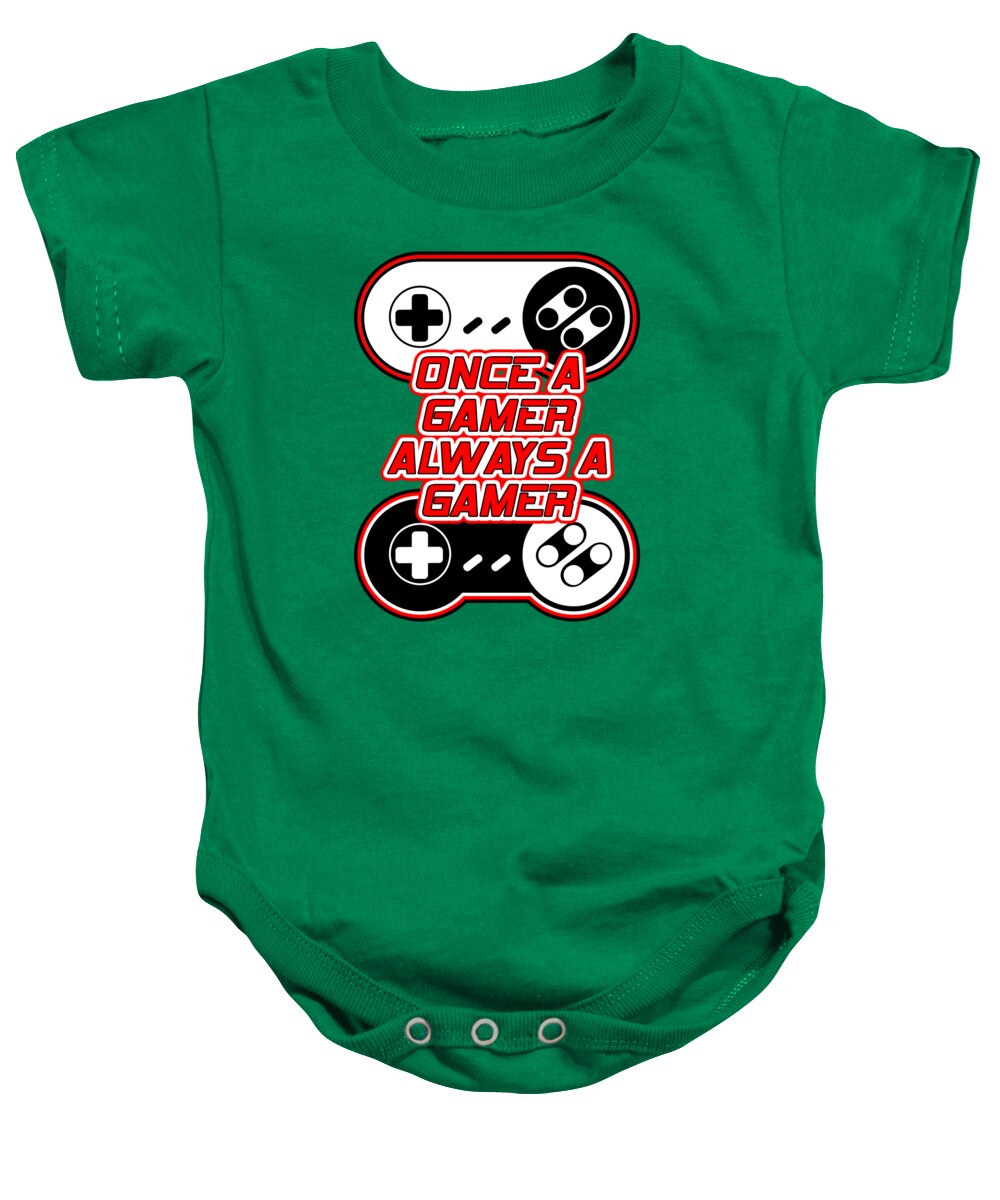 Once a Gamer, Always a Gamer - Baby Onesie