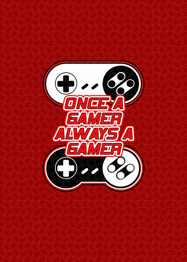 Once a Gamer, Always a Gamer - Puzzle
