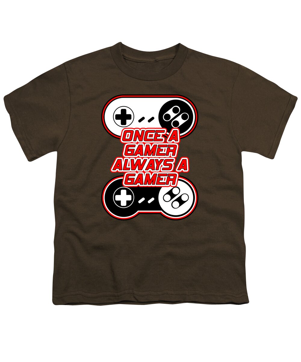 Once a Gamer, Always a Gamer - Youth T-Shirt