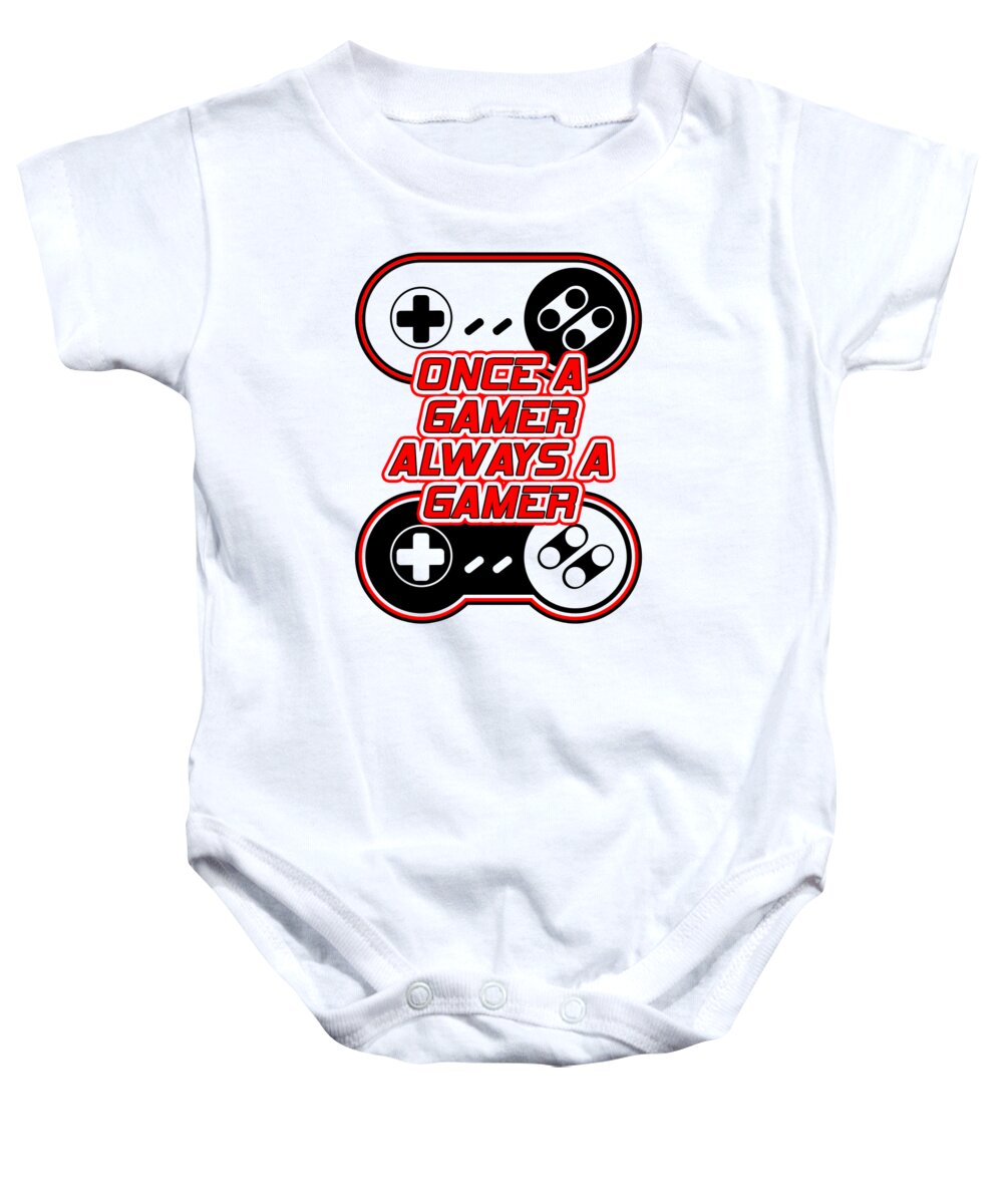 Once a Gamer, Always a Gamer - Baby Onesie
