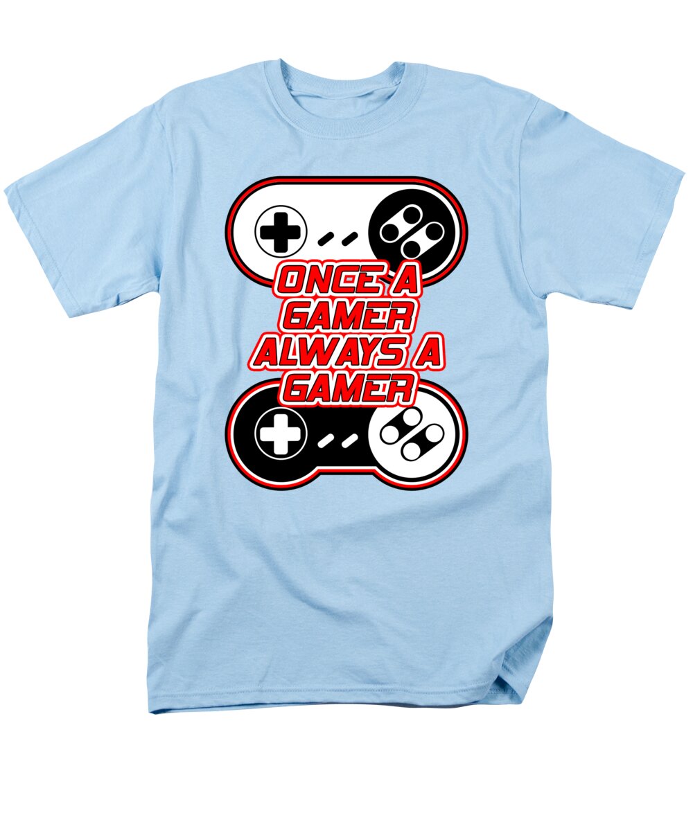 Once a Gamer, Always a Gamer - Men's T-Shirt (Regular Fit)