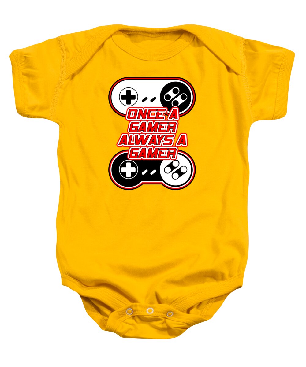 Once a Gamer, Always a Gamer - Baby Onesie