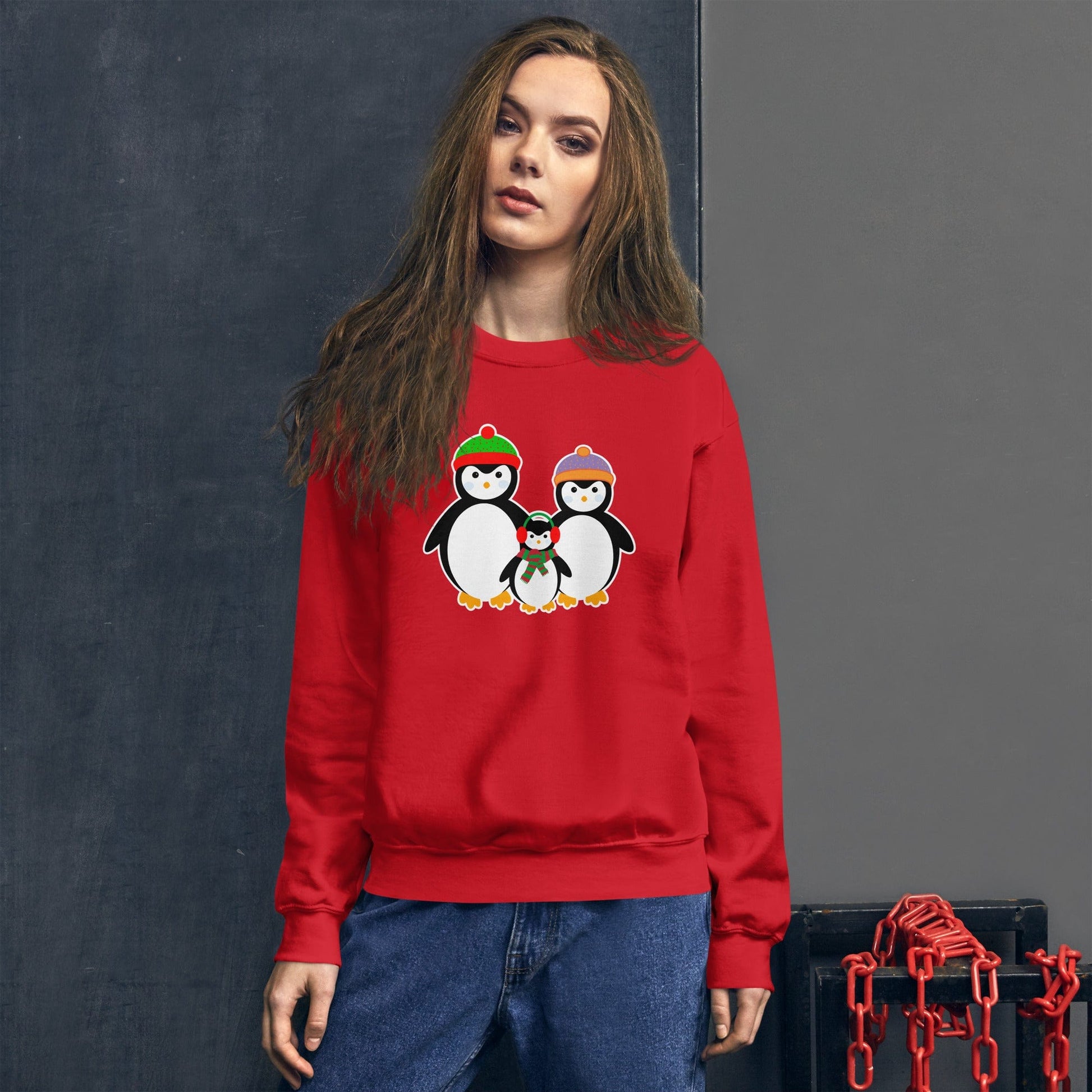 Penguin Family Sweatshirt