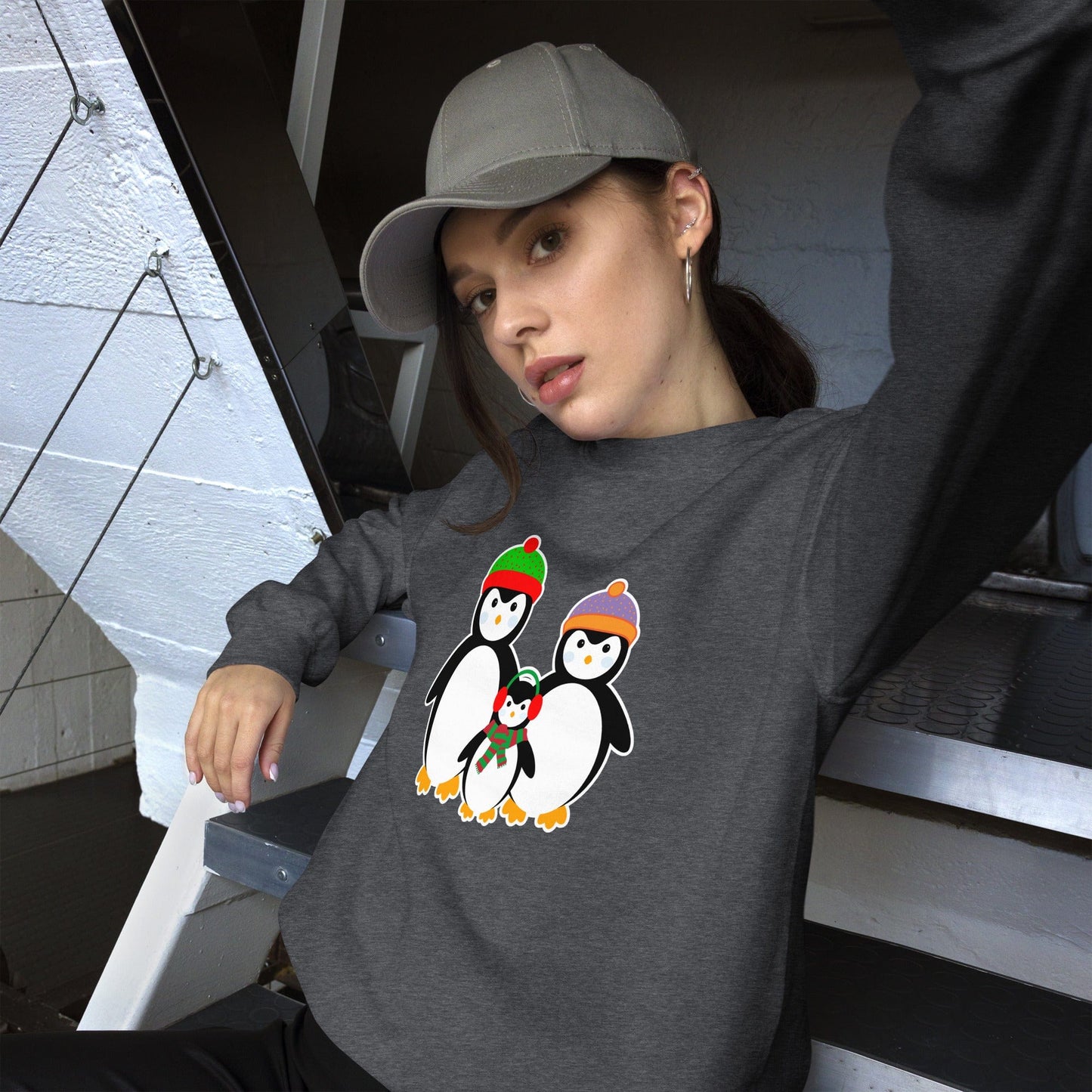 Penguin Family Sweatshirt