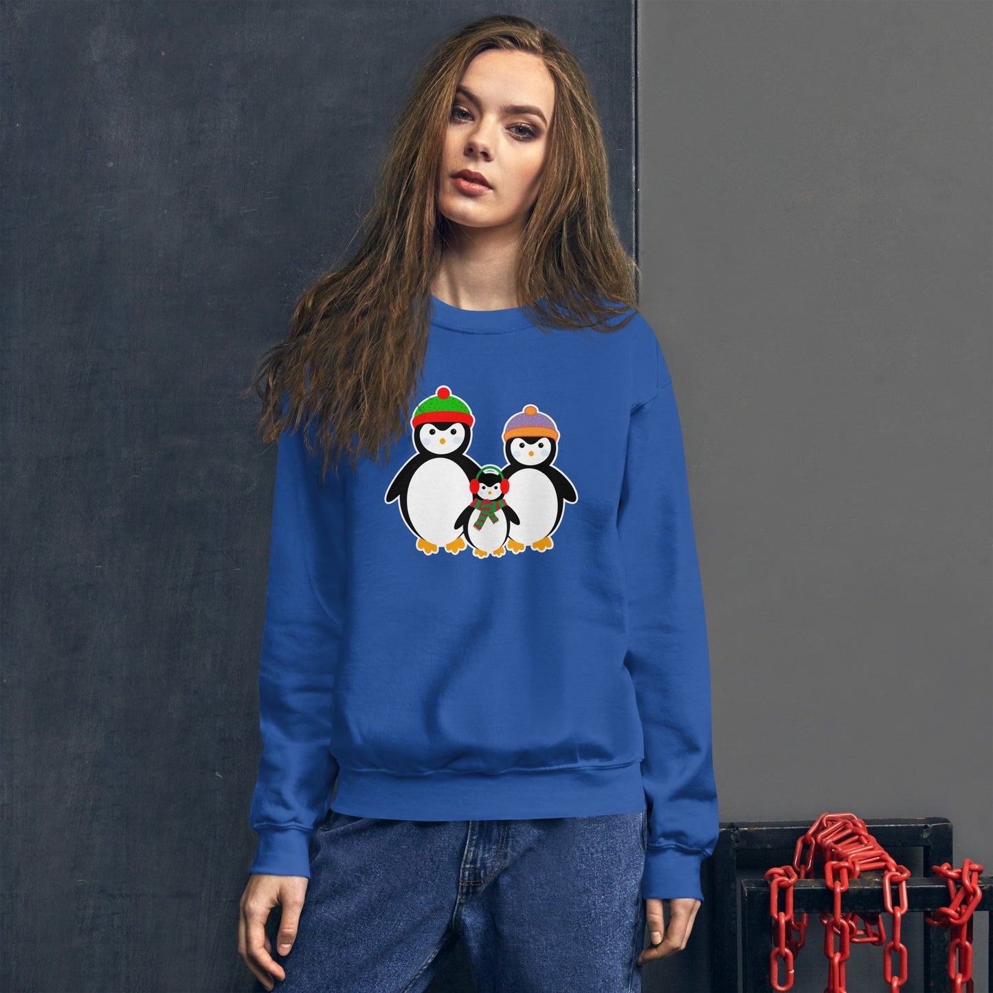 Penguin Family Sweatshirt
