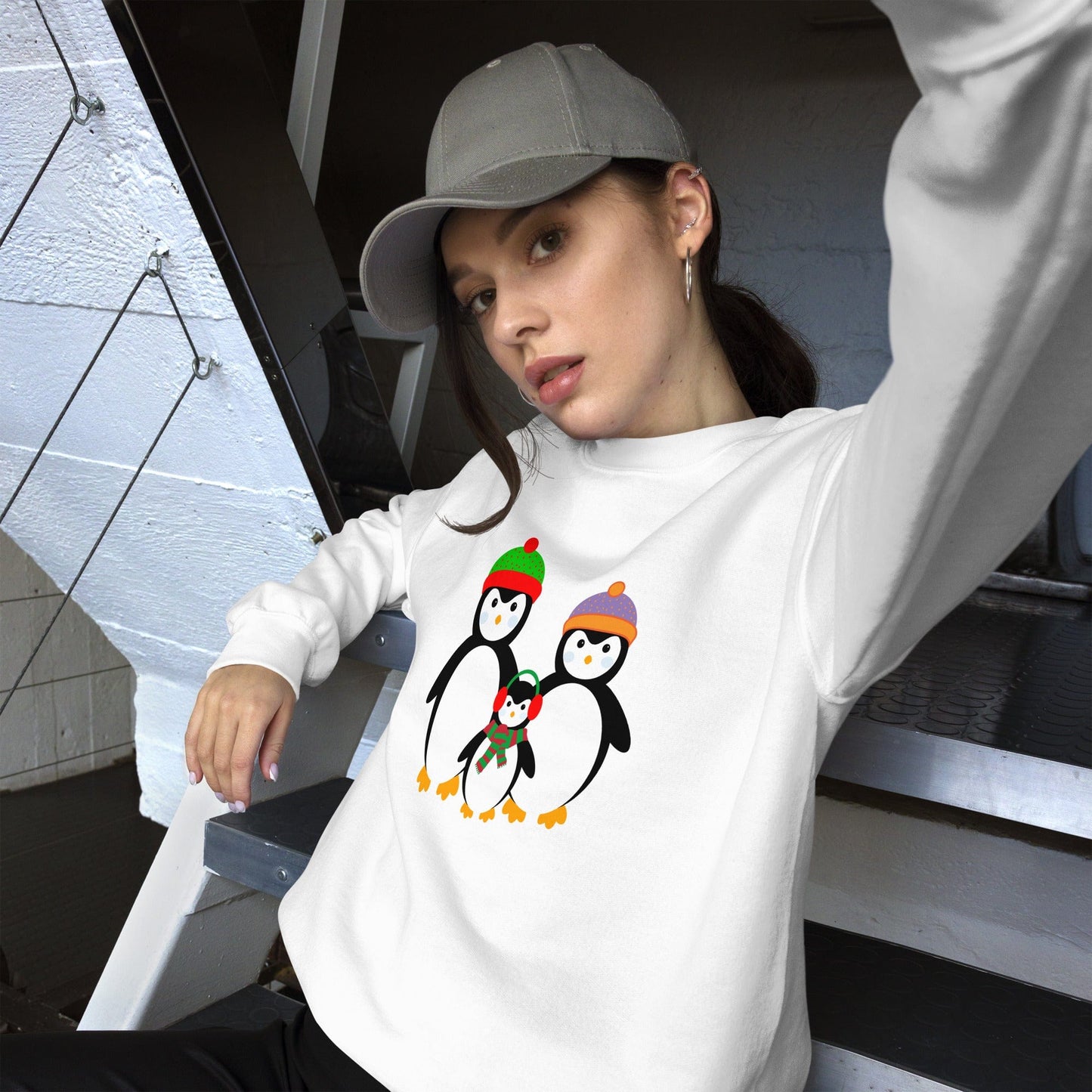 Penguin Family Sweatshirt