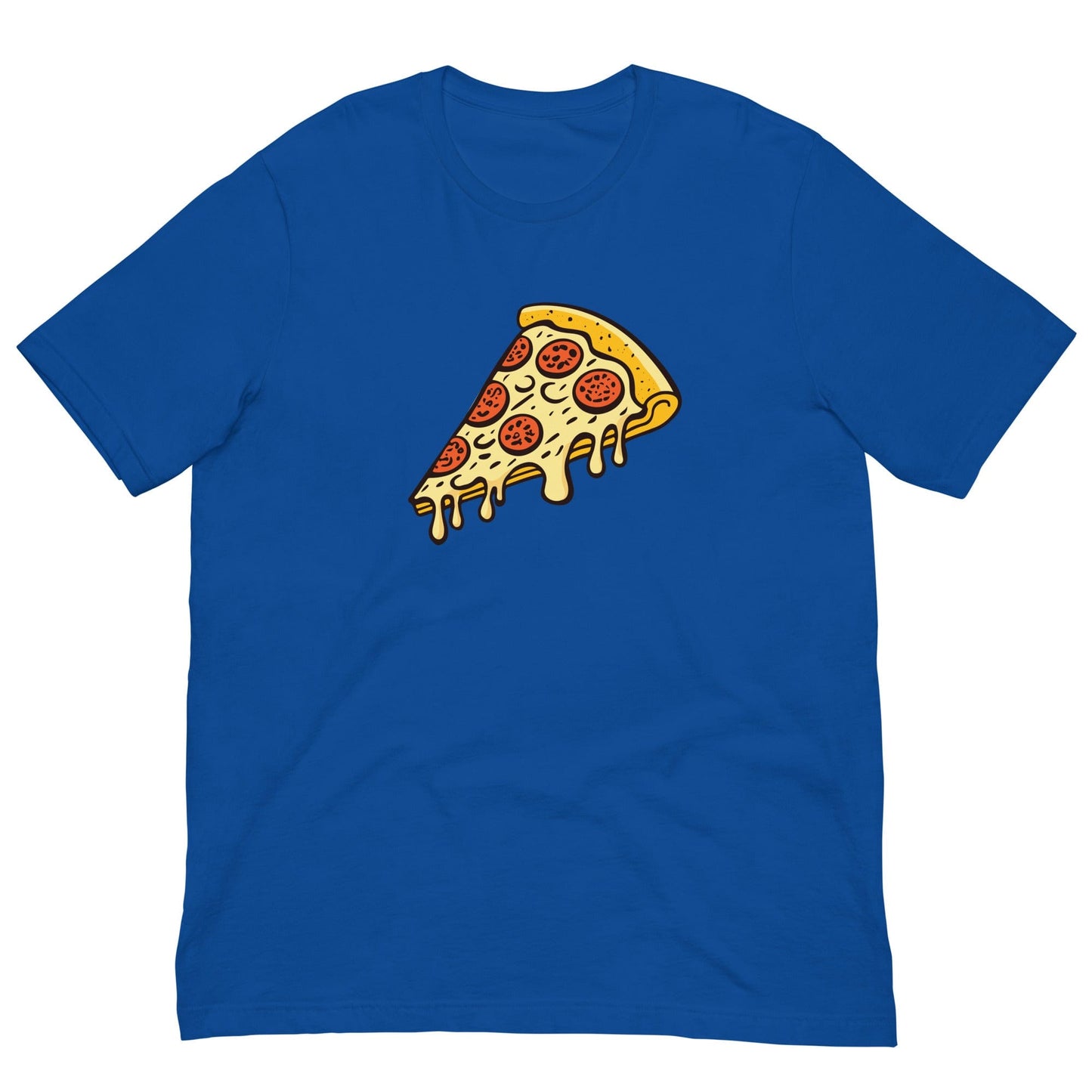 Pepperoni Pizza T-shirt True Royal / S