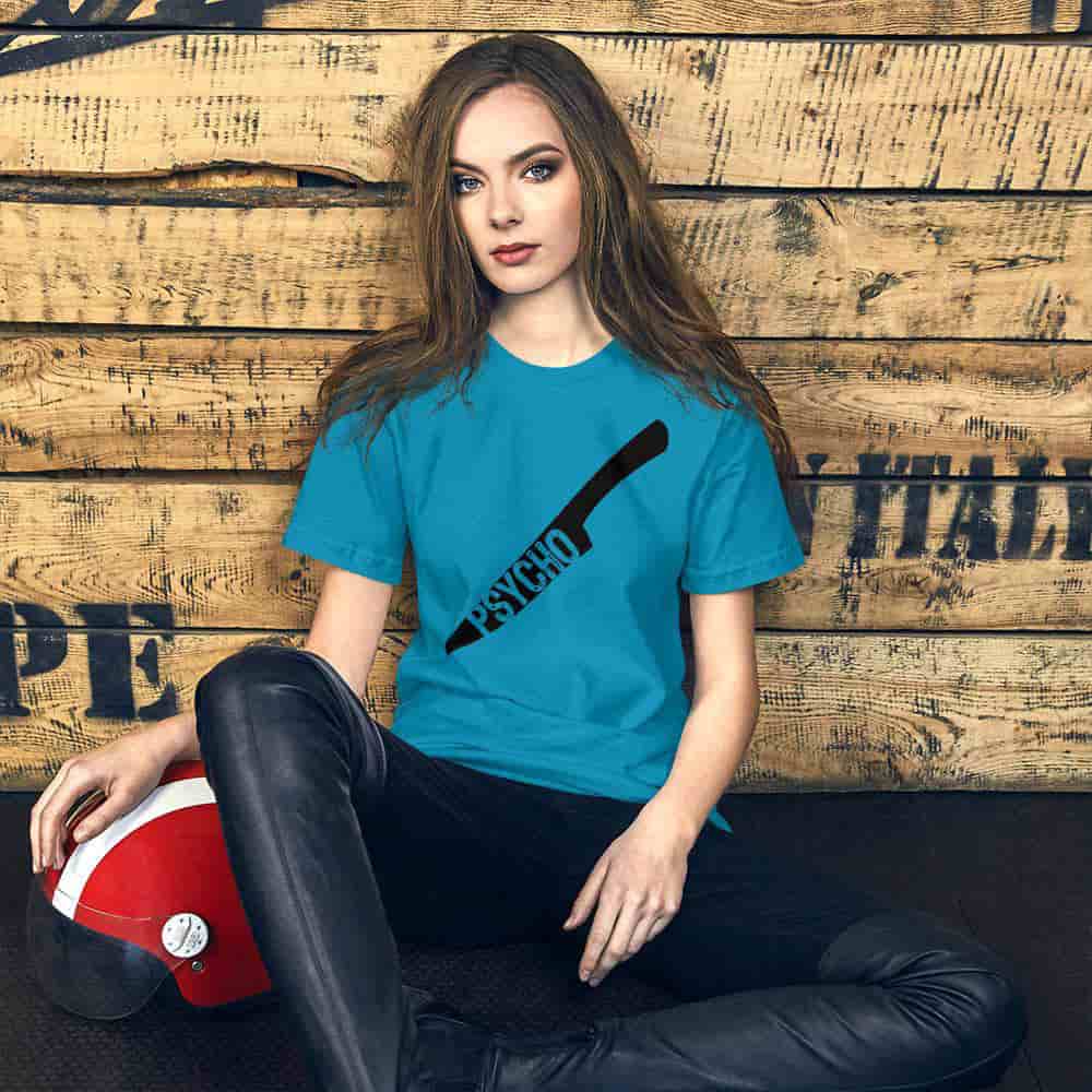 Scar Design T shirt Psycho Horror T-shirt