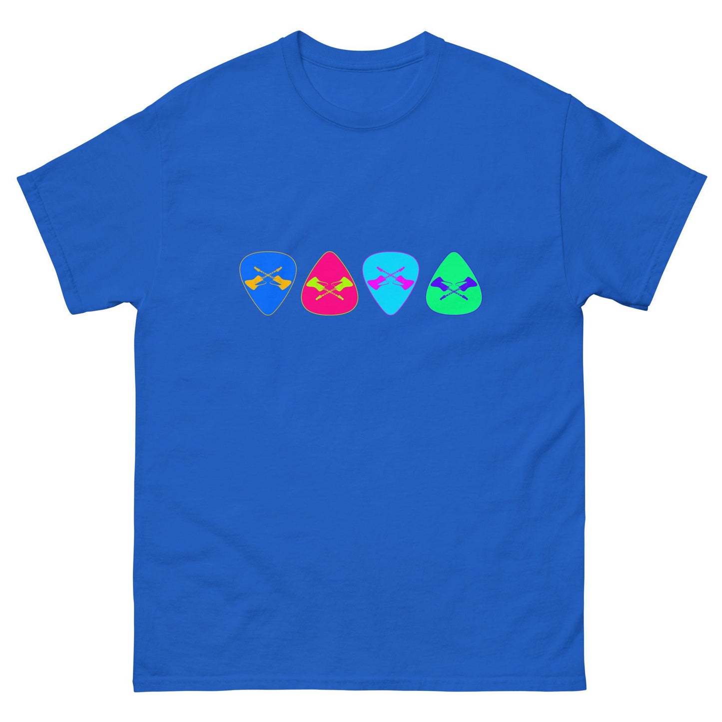 Scar Design Royal / S Retro Guitar Picks T-shirt