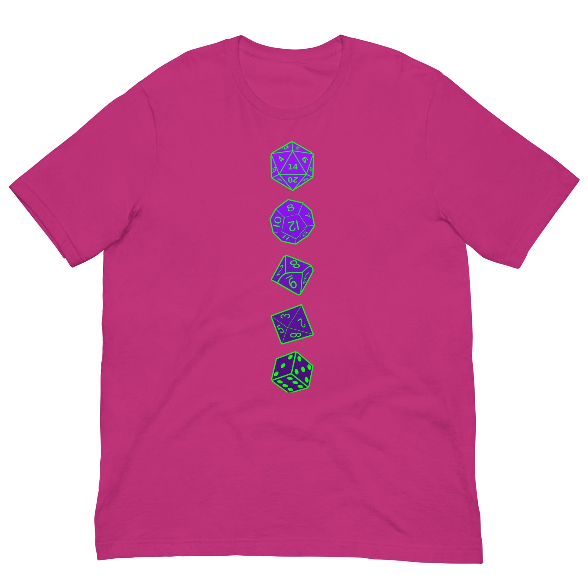 Scar Design Berry / S RPG games dice T-shirt