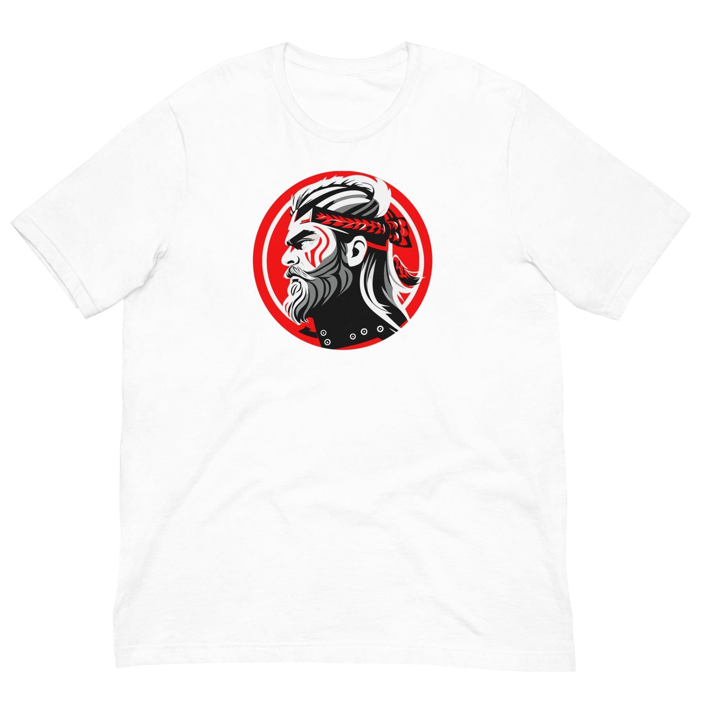 Samurai Warrior T-shirt White / XS