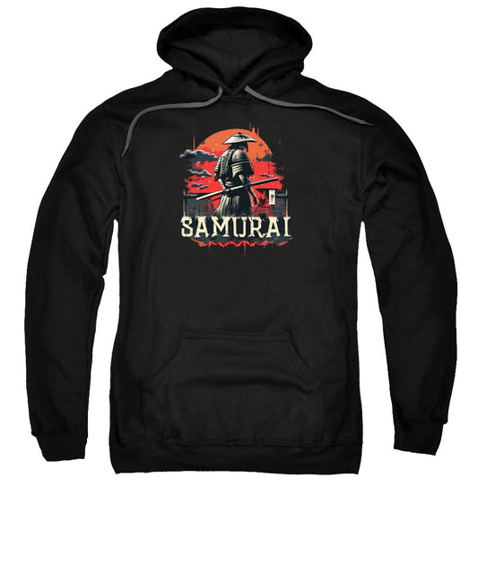 Samurai Warrior Vintage Sunset - Sweatshirt